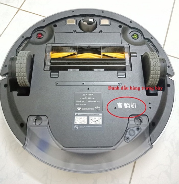 Phân biệt máy hút bụi robot mới và hàng đã qua sử dụng