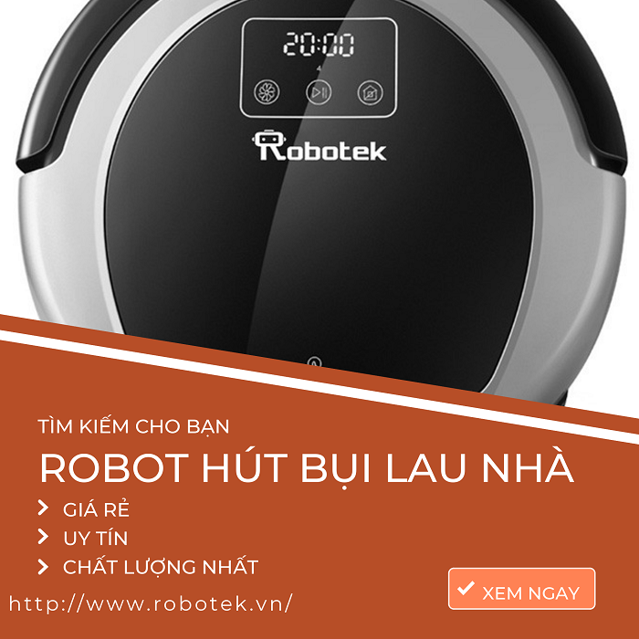 Loại bỏ nguy cơ sức khỏe với máy hút bụi tự động