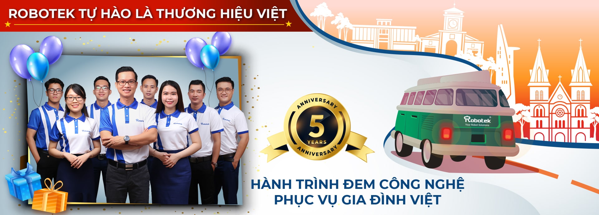 banner website robot hut bui lau nha