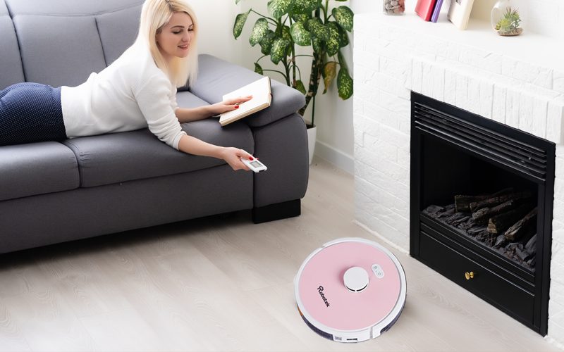 điều khiển robot hút bụi