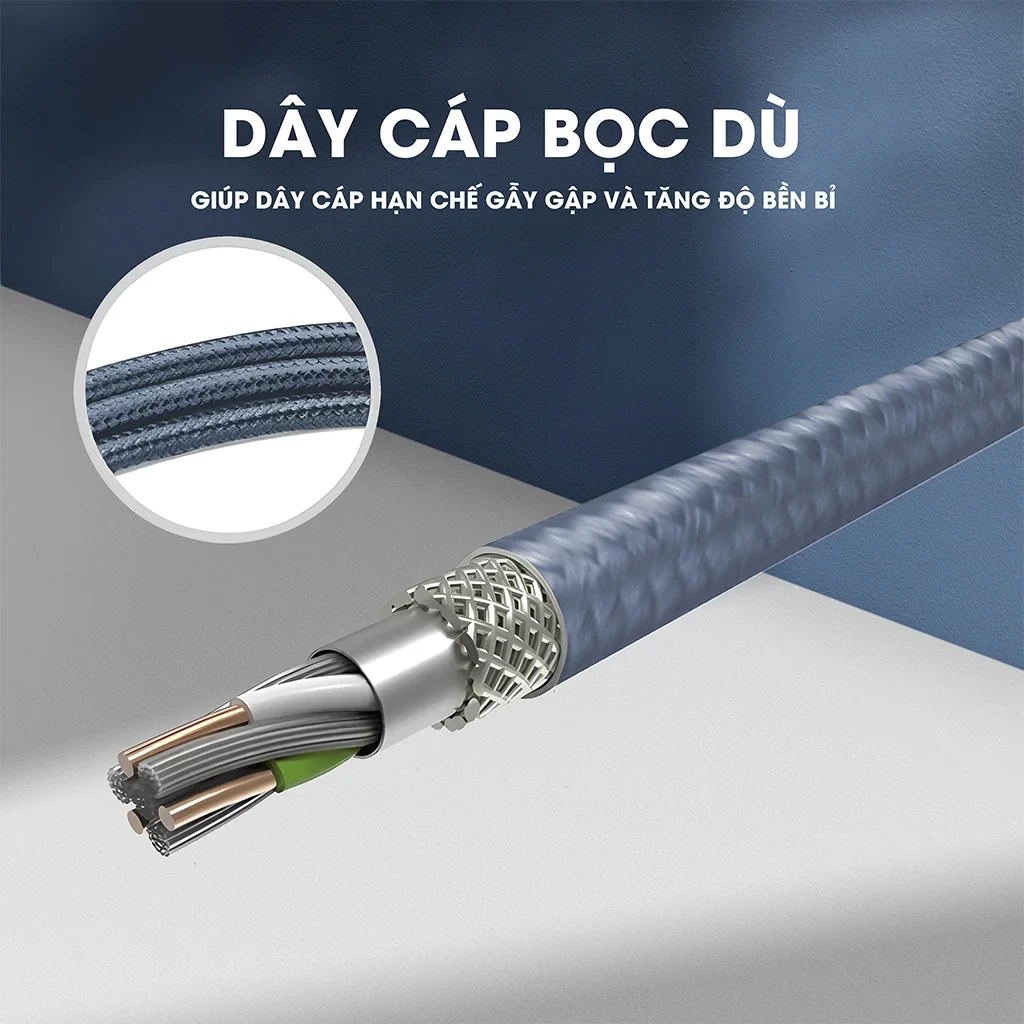 CÁP SẠC NHANH VÀ TRUYỀN DỮ LIỆU DUAL USB-C ZADEZ ZCC 325 CÁP SẠC NHANH VÀ TRUYỀN DỮ LIỆU DUAL USB-C ZADEZ ZCC 325