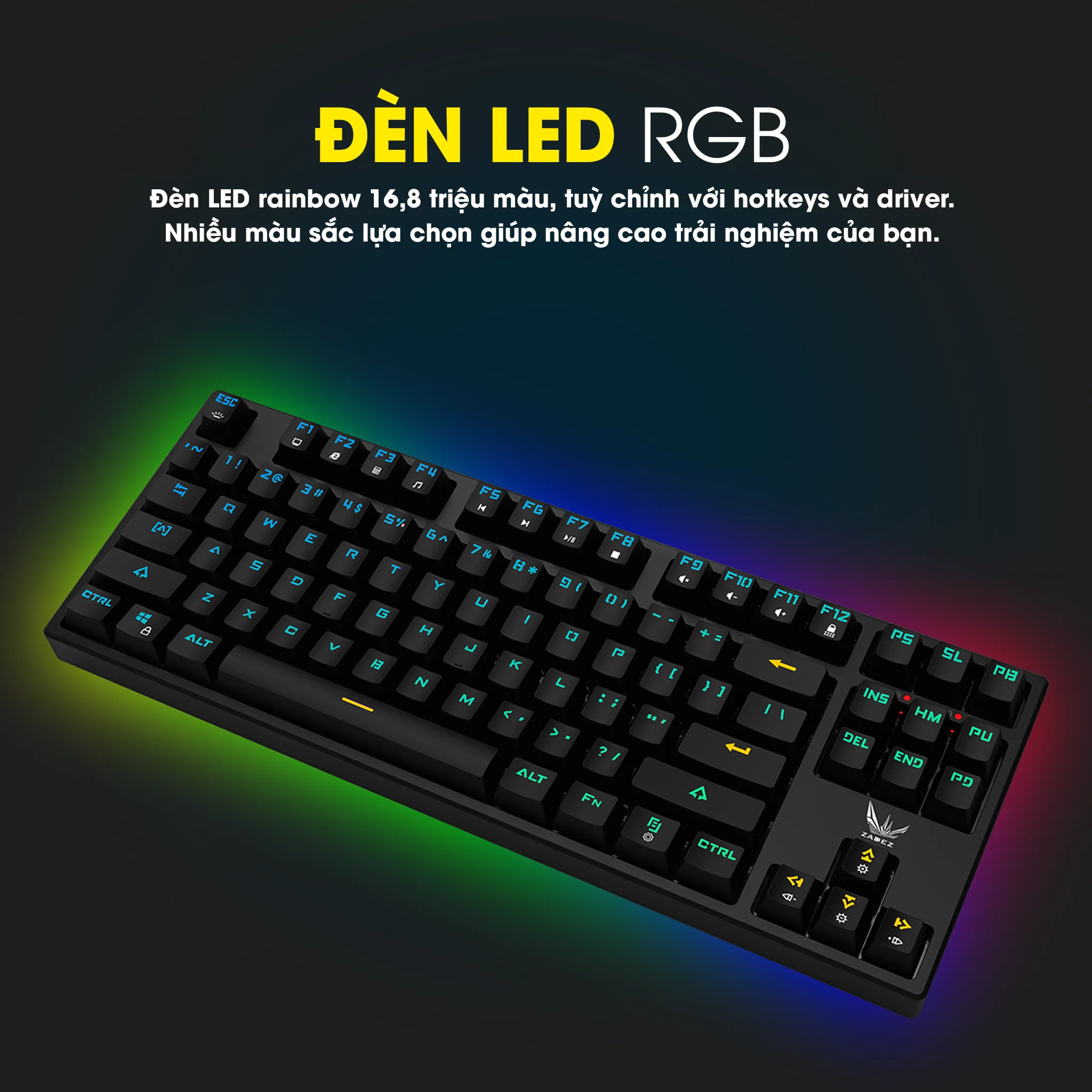 Bàn Phím Gaming ZADEZ GT - 021K Bàn Phím Gaming ZADEZ GT - 021K