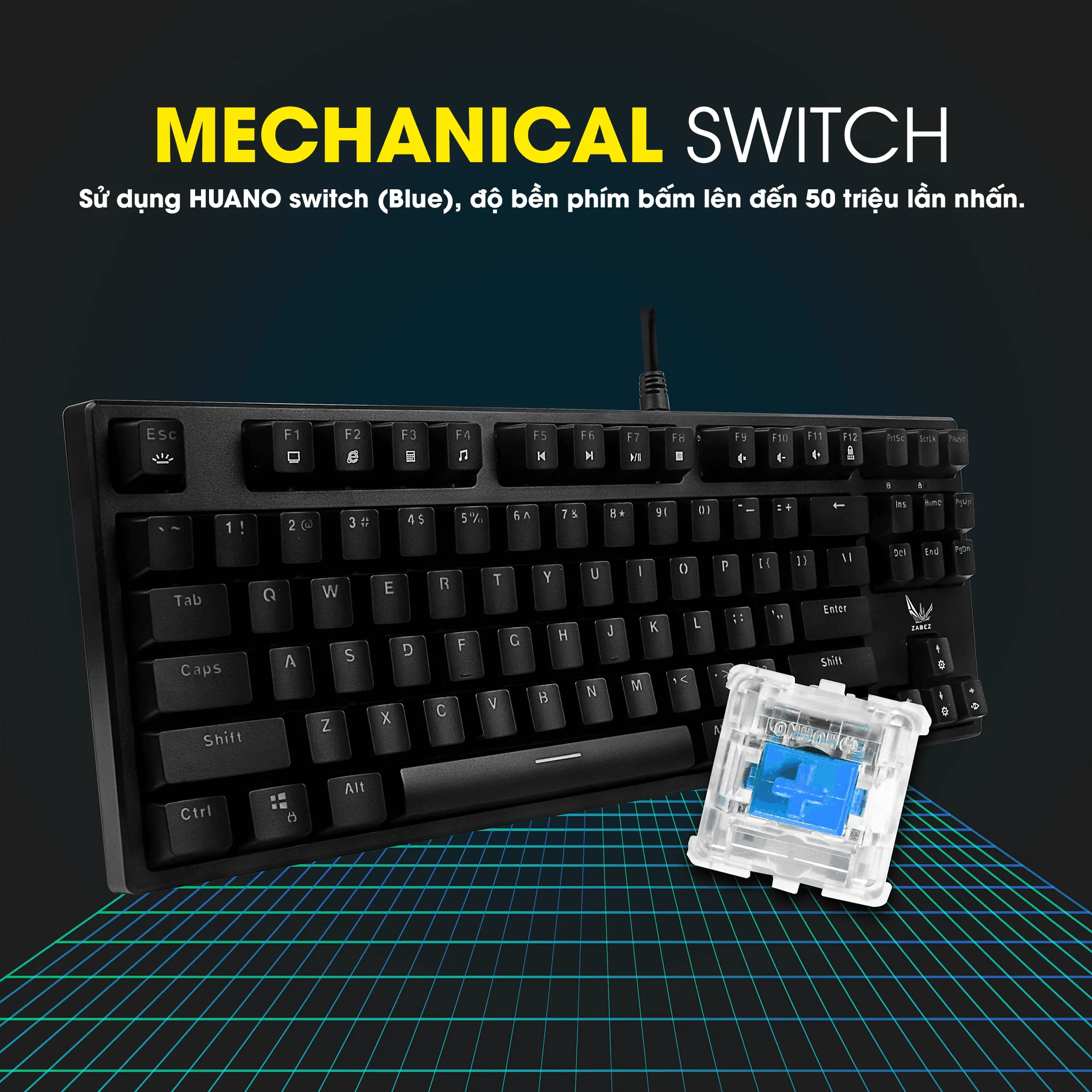Bàn Phím Gaming ZADEZ GT - 021K Bàn Phím Gaming ZADEZ GT - 021K