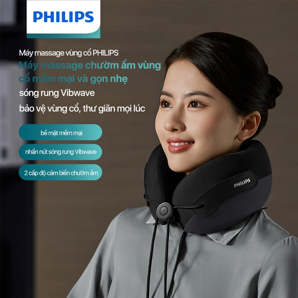 MÁY MASSAGE CỔ PHILIPS PPM3306 MÁY MASSAGE CỔ PHILIPS PPM3306