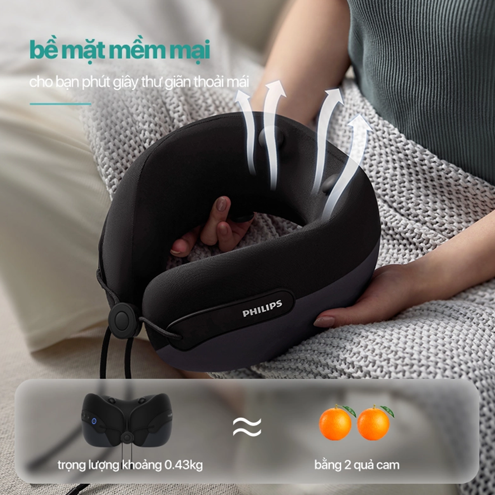 MÁY MASSAGE CỔ PHILIPS PPM3306 MÁY MASSAGE CỔ PHILIPS PPM3306