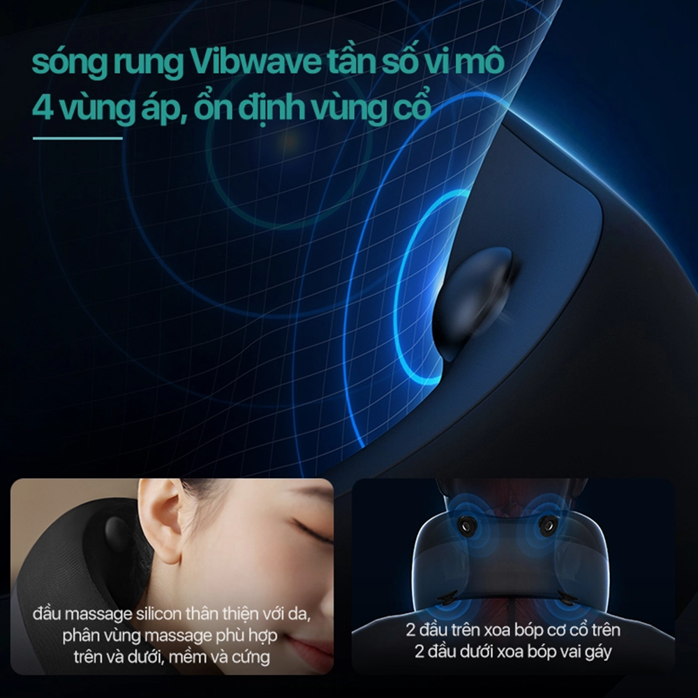 MÁY MASSAGE CỔ PHILIPS PPM3306 MÁY MASSAGE CỔ PHILIPS PPM3306