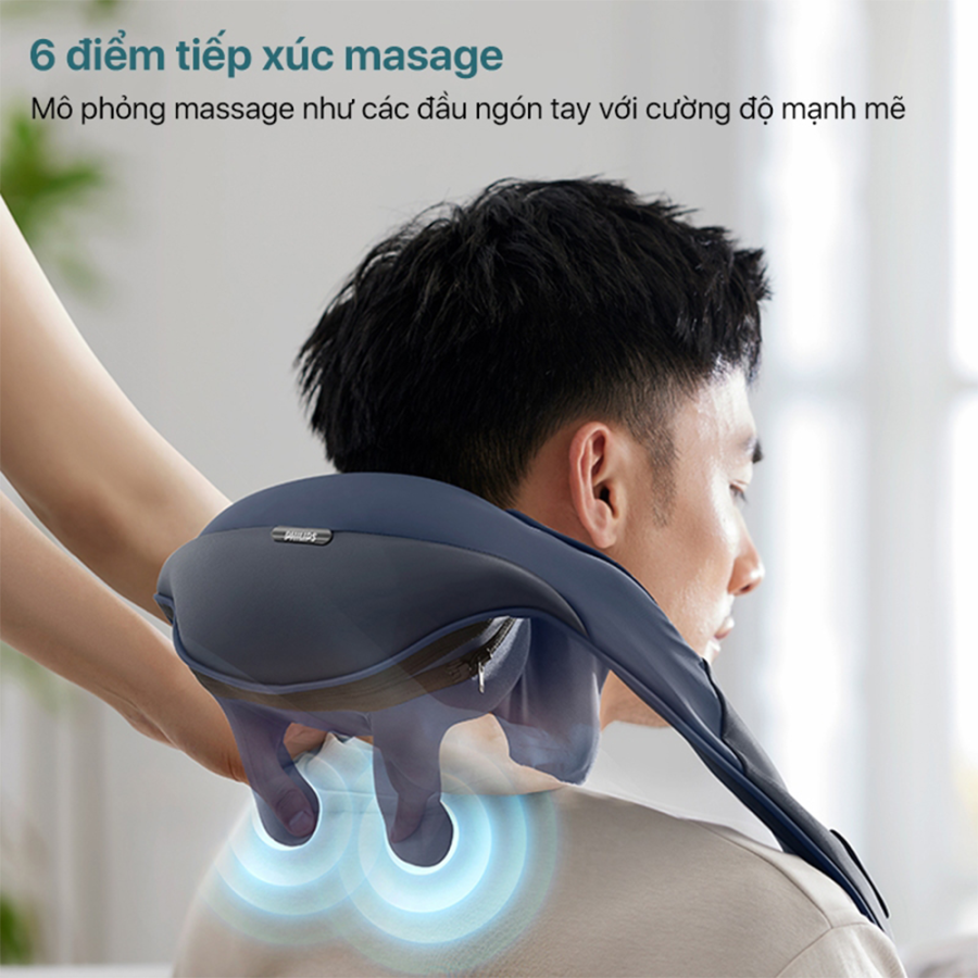 MÁY MASSAGE CỔ VAI GÁY PHILIPS PPM3522