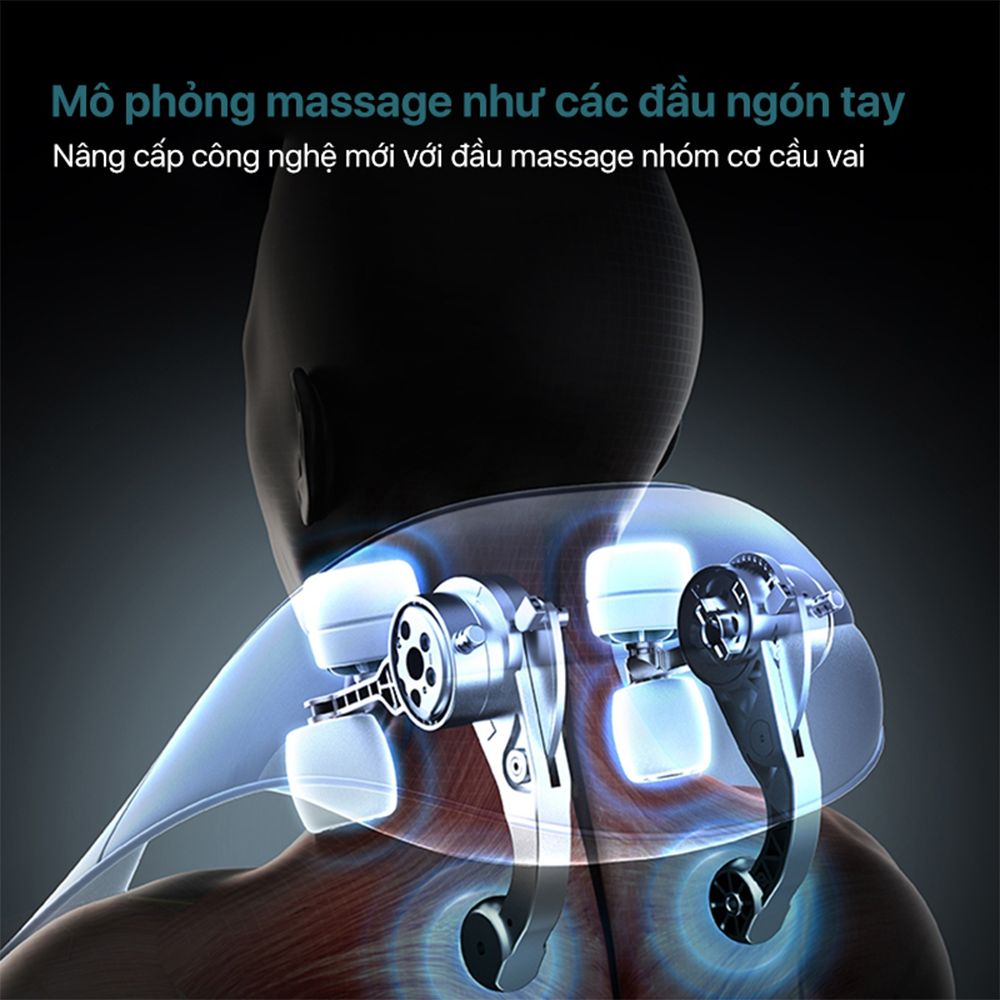 MÁY MASSAGE CỔ VAI GÁY PHILIPS PPM3522 MÁY MASSAGE CỔ VAI GÁY PHILIPS PPM3522
