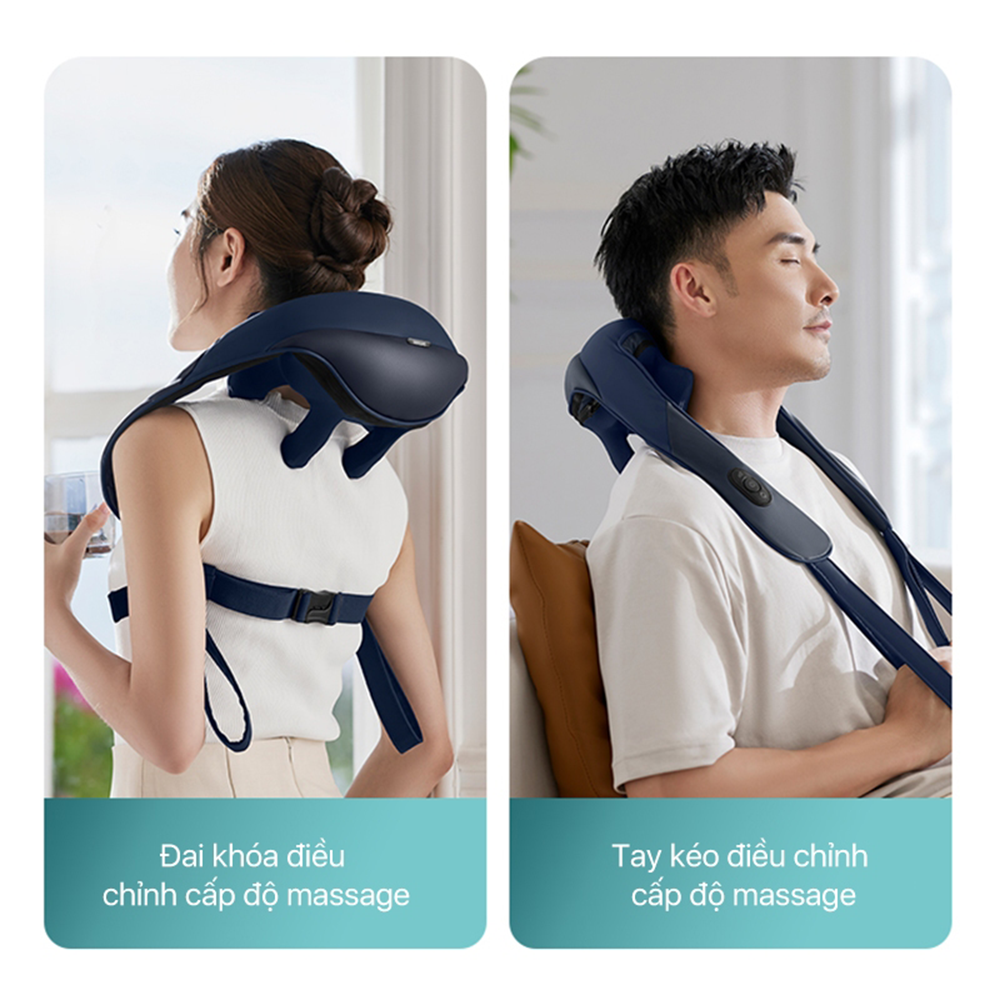 MÁY MASSAGE CỔ VAI GÁY PHILIPS PPM3522 MÁY MASSAGE CỔ VAI GÁY PHILIPS PPM3522