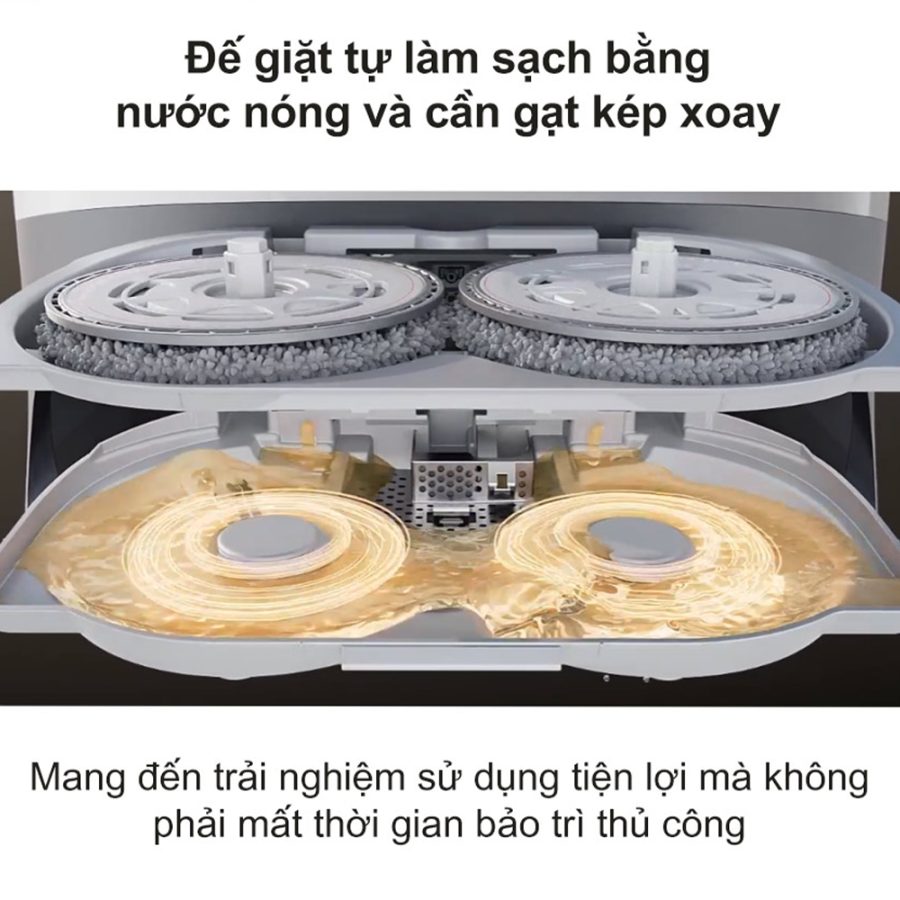 Robot hút bụi lau nhà Roborock Q Revo Curv