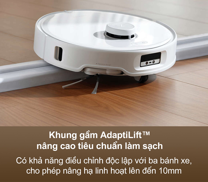 Khung gầm AdaptiLift™ nâng cao tiêu chuẩn làm sạch