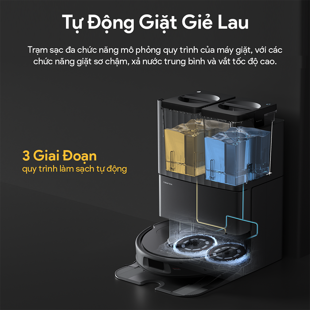 Robot hút bụi lau nhà Roborock Q Revo S Robot hút bụi lau nhà Roborock Q Revo S