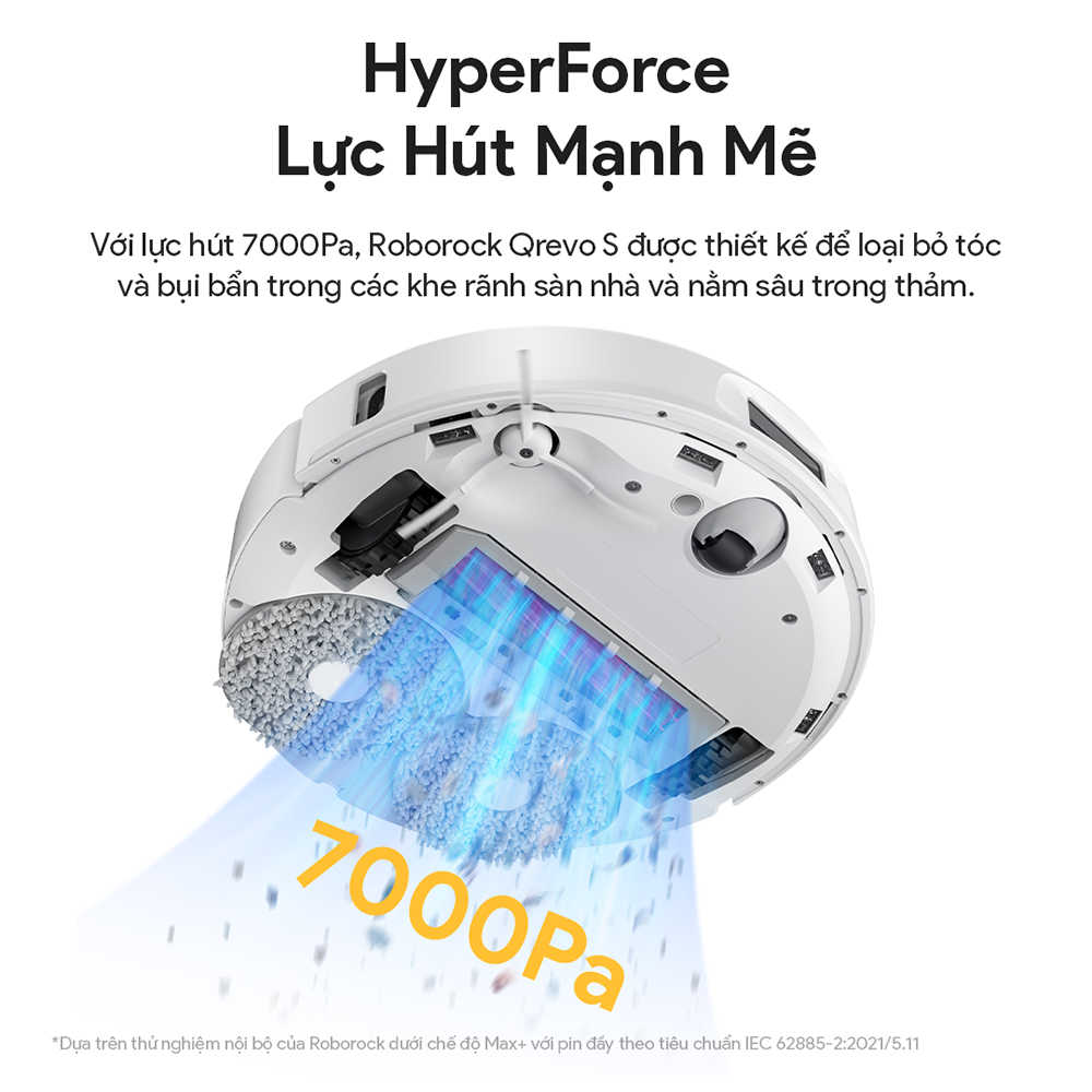 Robot hút bụi lau nhà Roborock Q Revo S Robot hút bụi lau nhà Roborock Q Revo S
