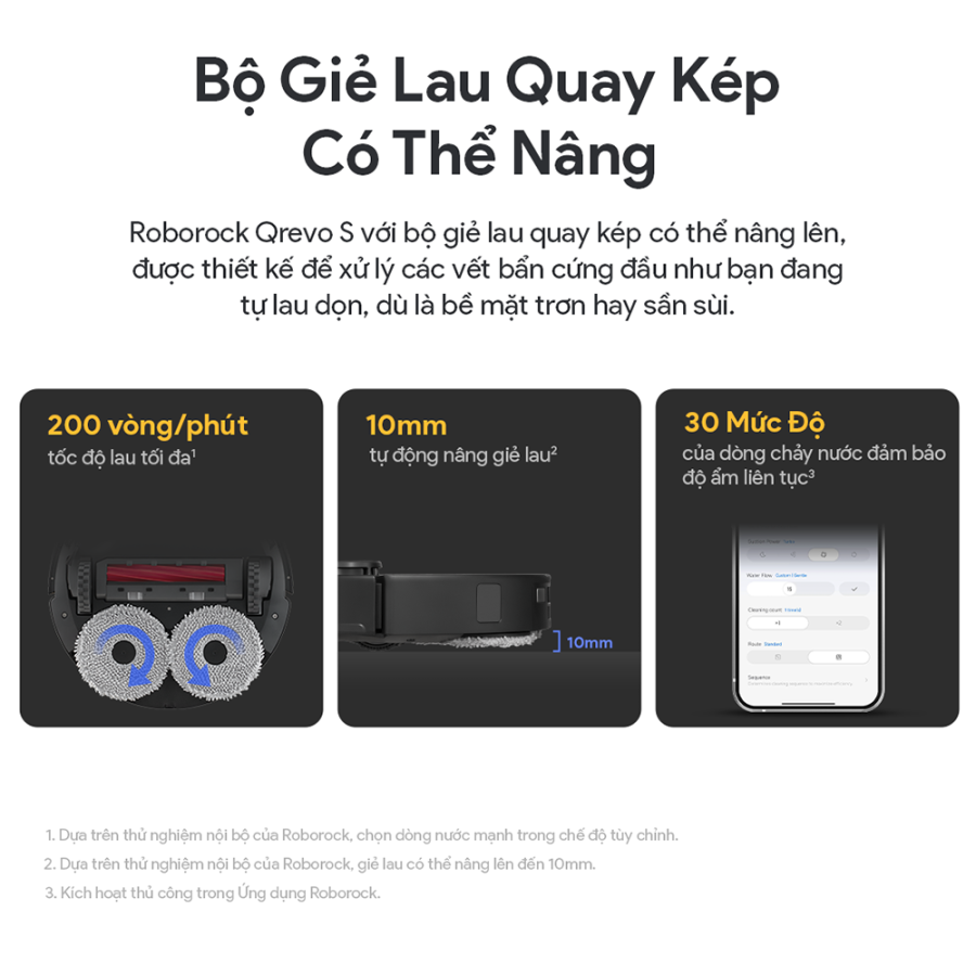 Robot hút bụi lau nhà Roborock Q Revo S