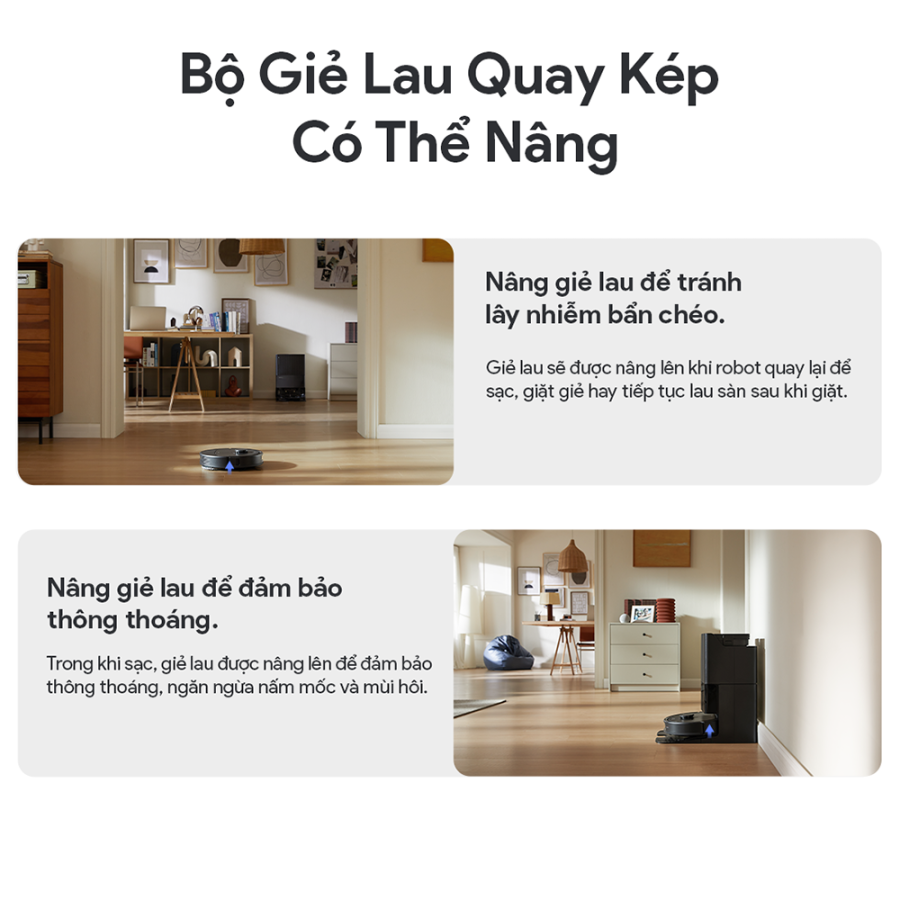 Robot hút bụi lau nhà Roborock Q Revo S