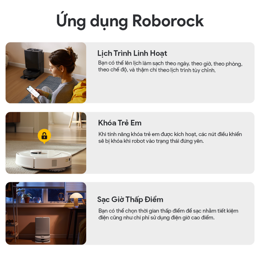 Robot hút bụi lau nhà Roborock Q Revo S