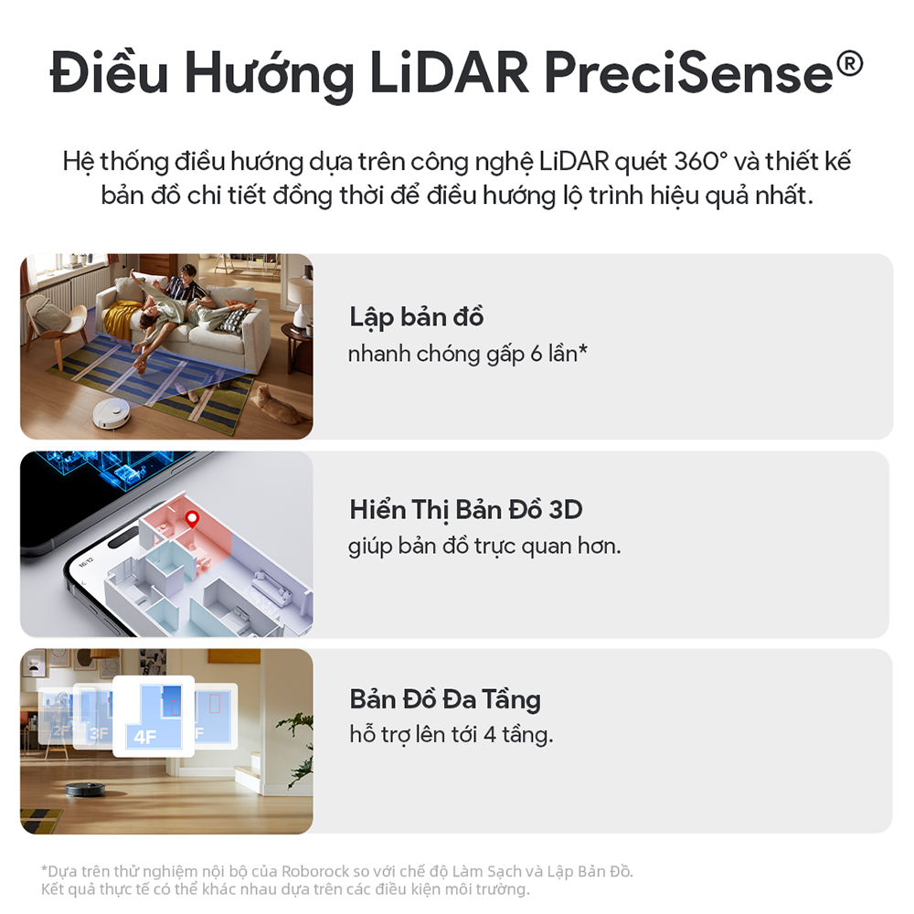 Robot hút bụi lau nhà Roborock Q Revo S Robot hút bụi lau nhà Roborock Q Revo S
