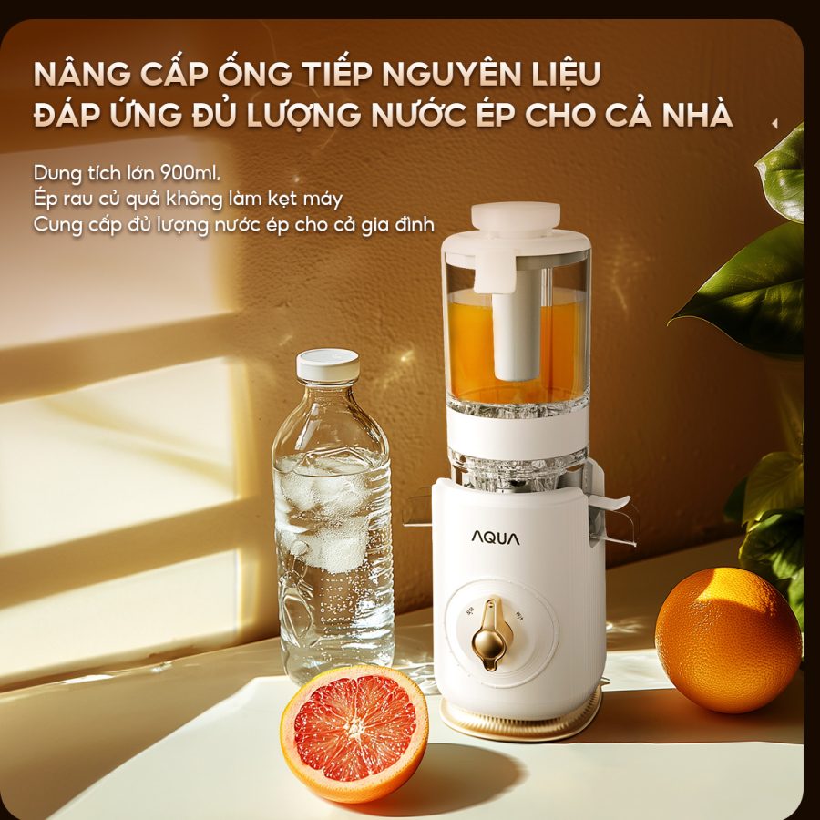 Máy ép chậm AQUA AQS-JSJ0901RW-VN