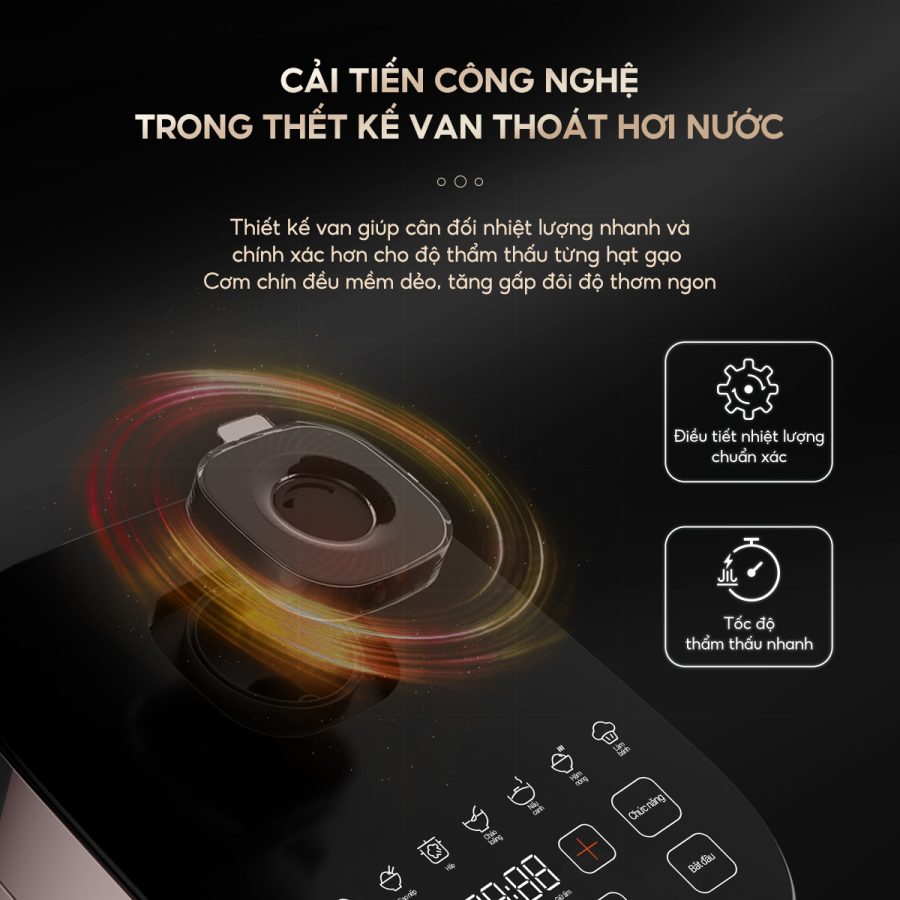Nồi cơm điện tử AQUA AQS-RBC401R(N)-VN