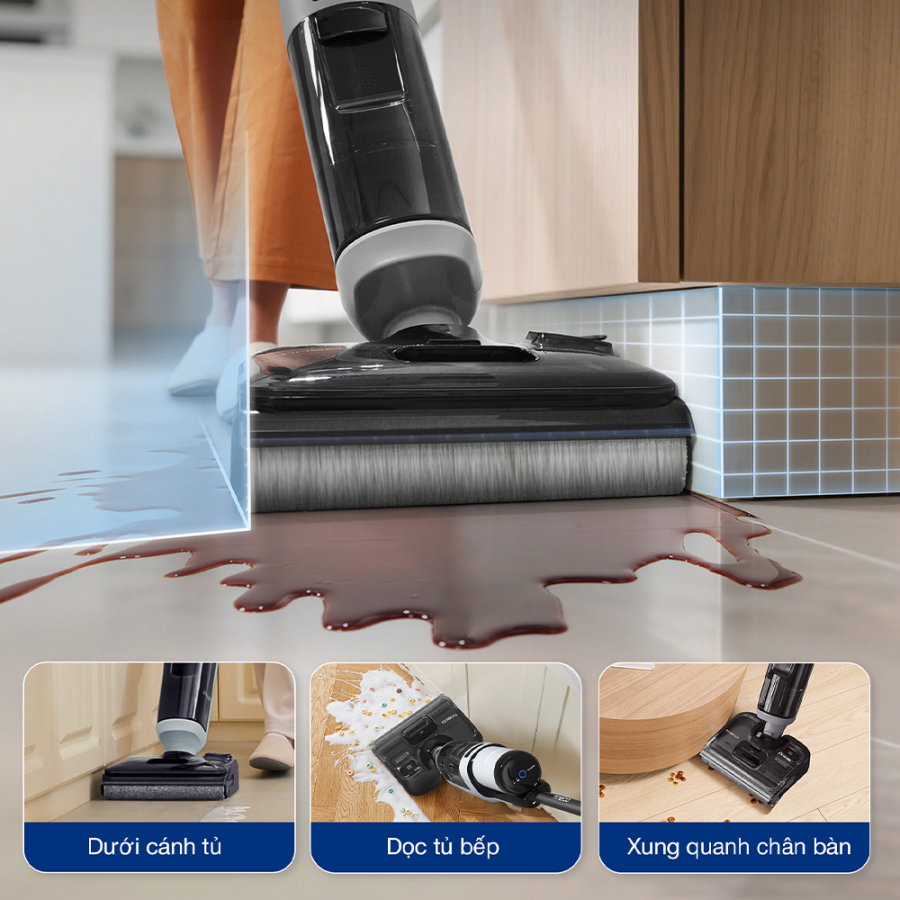 Máy hút bụi lau sàn khô ướt Tineco Floor One i5 Stretch Plus