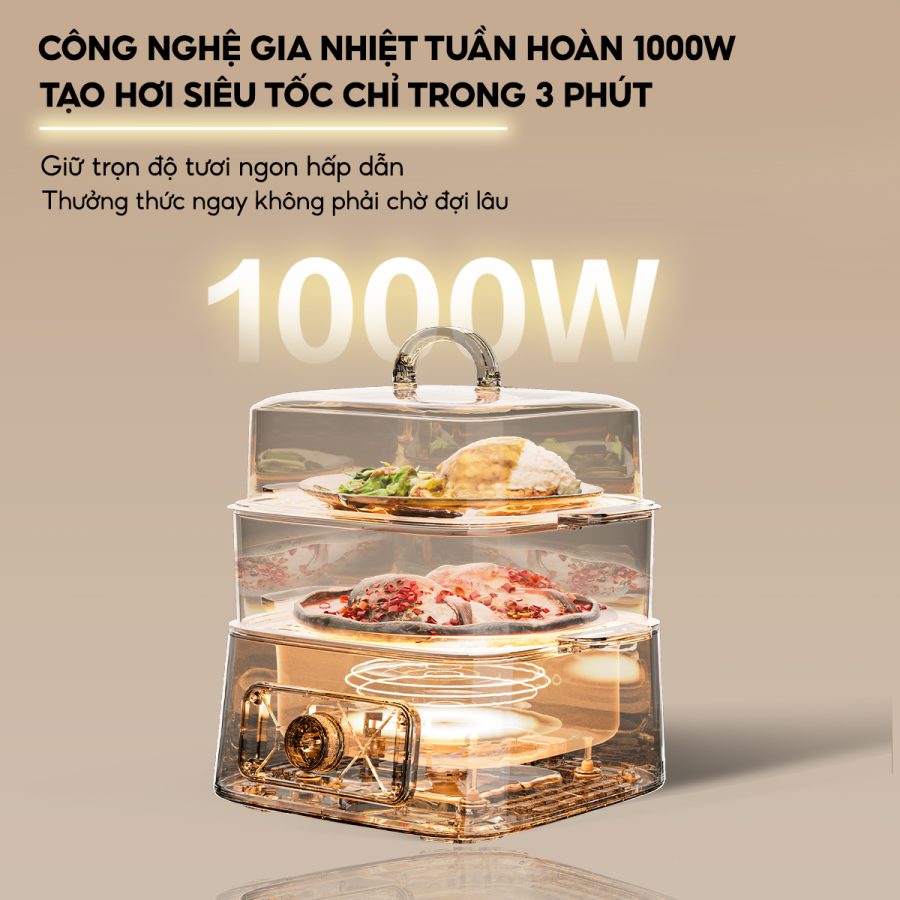 Nồi lẩu điện đa năng AQUA ASMC-ES902(W)