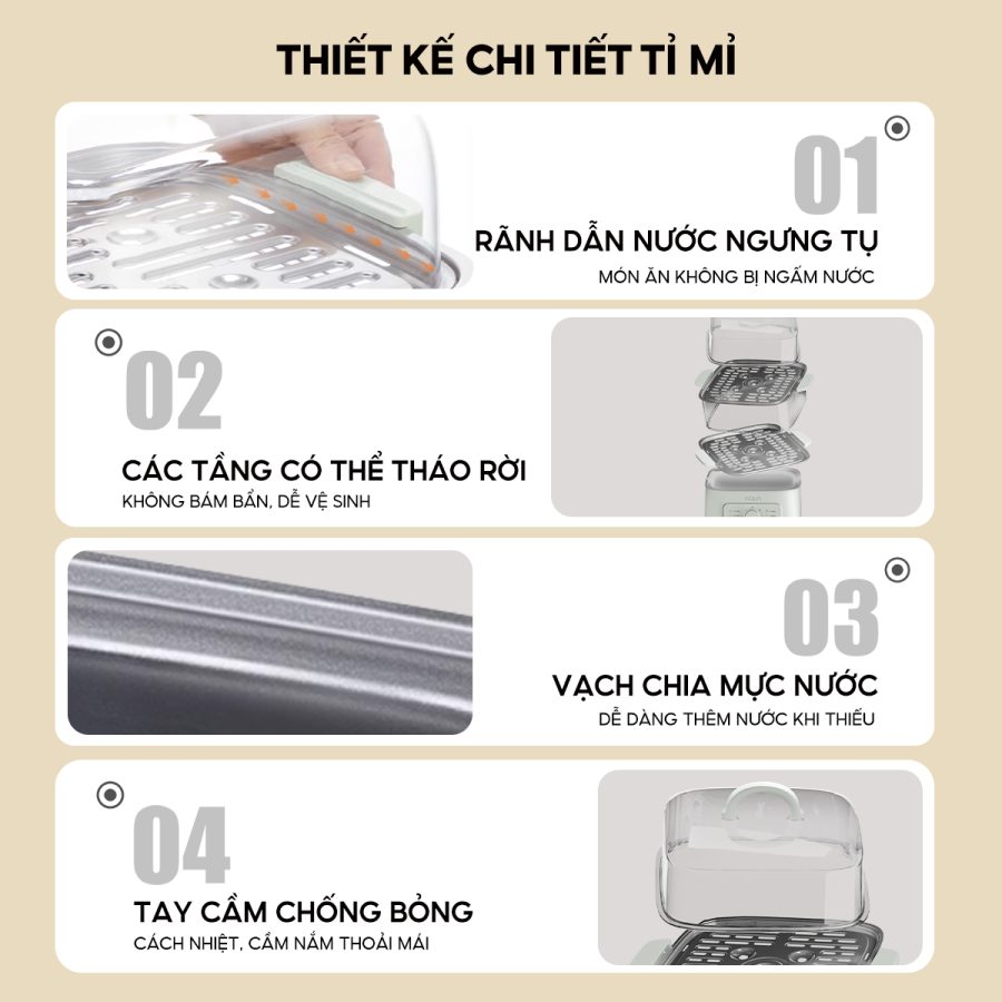 Nồi lẩu điện đa năng AQUA ASMC-ES902(W)