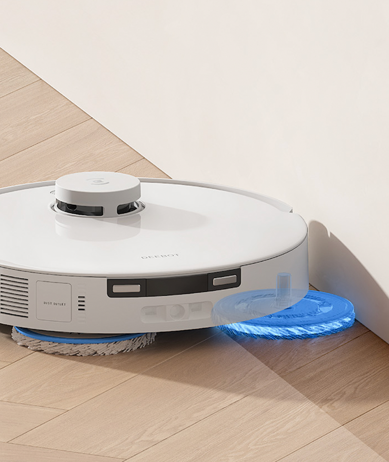 Robot hút bụi lau nhà Ecovacs Deebot T30e Pro Omni làm sạch mọi ngóc ngách với công nghệ TruEdge™